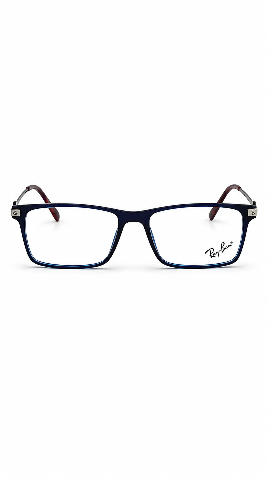 Ray-Ban 4818100  Blue & Black Rectangular Optical Eyeglasses
