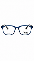 DASH DK120MFP2 from Titan Blue Rectangular Optical Eyeglasses