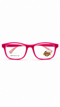 Bright Pink Rectangular Optical Glasses – Stylish Full-Rim Eyeglass Frame