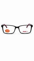 Schott N.Y.C. Black Rectangular Optical Glasses – Classic Full-Rim Frame