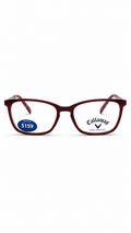 Callaway CA505 Burgundy Rectangular Eyeglasses – Classic Optical Frame