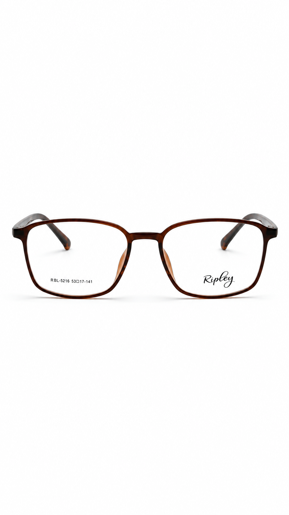 Ripley Burgundy Rectangular Eyeglasses – Classic Optical Frame