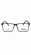 Market Eyewear 001 Rectangular Eyeglasses – Navy Blue TR90 Frame