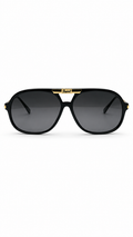 Persol 6403/ 12/44 GL 12-135 Black  Sunglasses – Classic Gold Detail