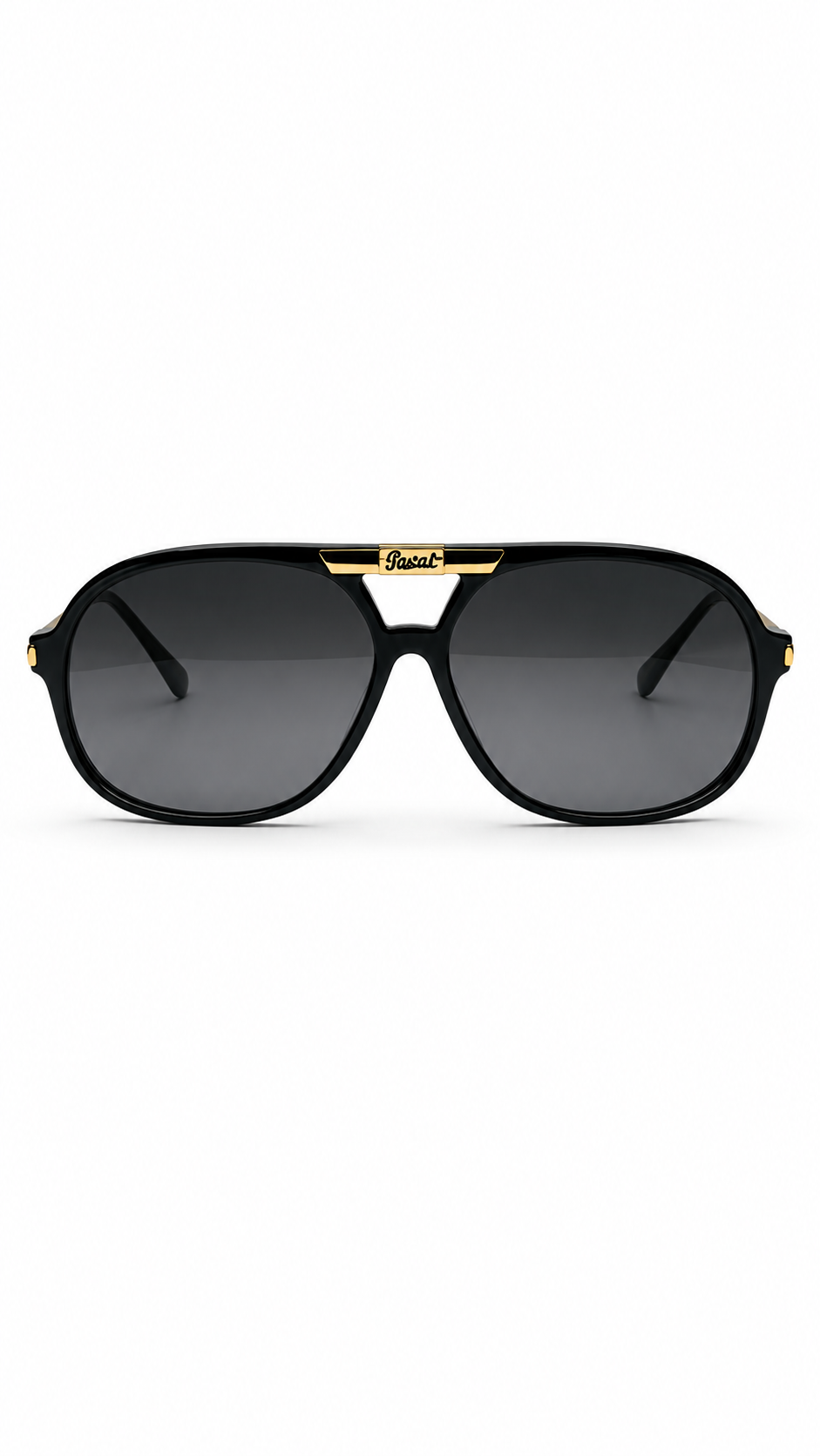 Persol 6403/ 12/44 GL 12-135 Black  Sunglasses – Classic Gold Detail
