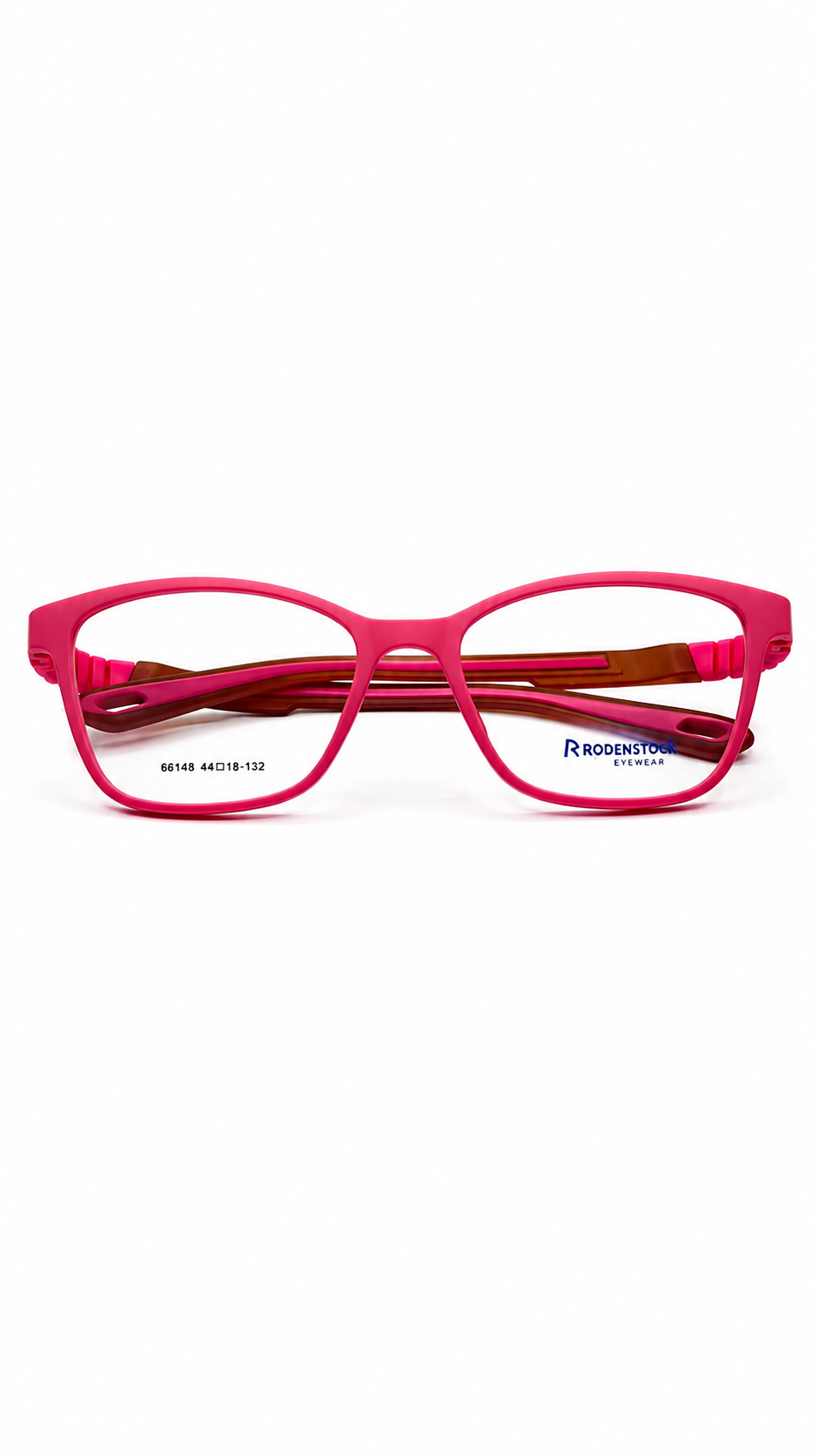 Rooasiud Eyeglasses – Pink Full-Rim Rectangle Prescription Frames