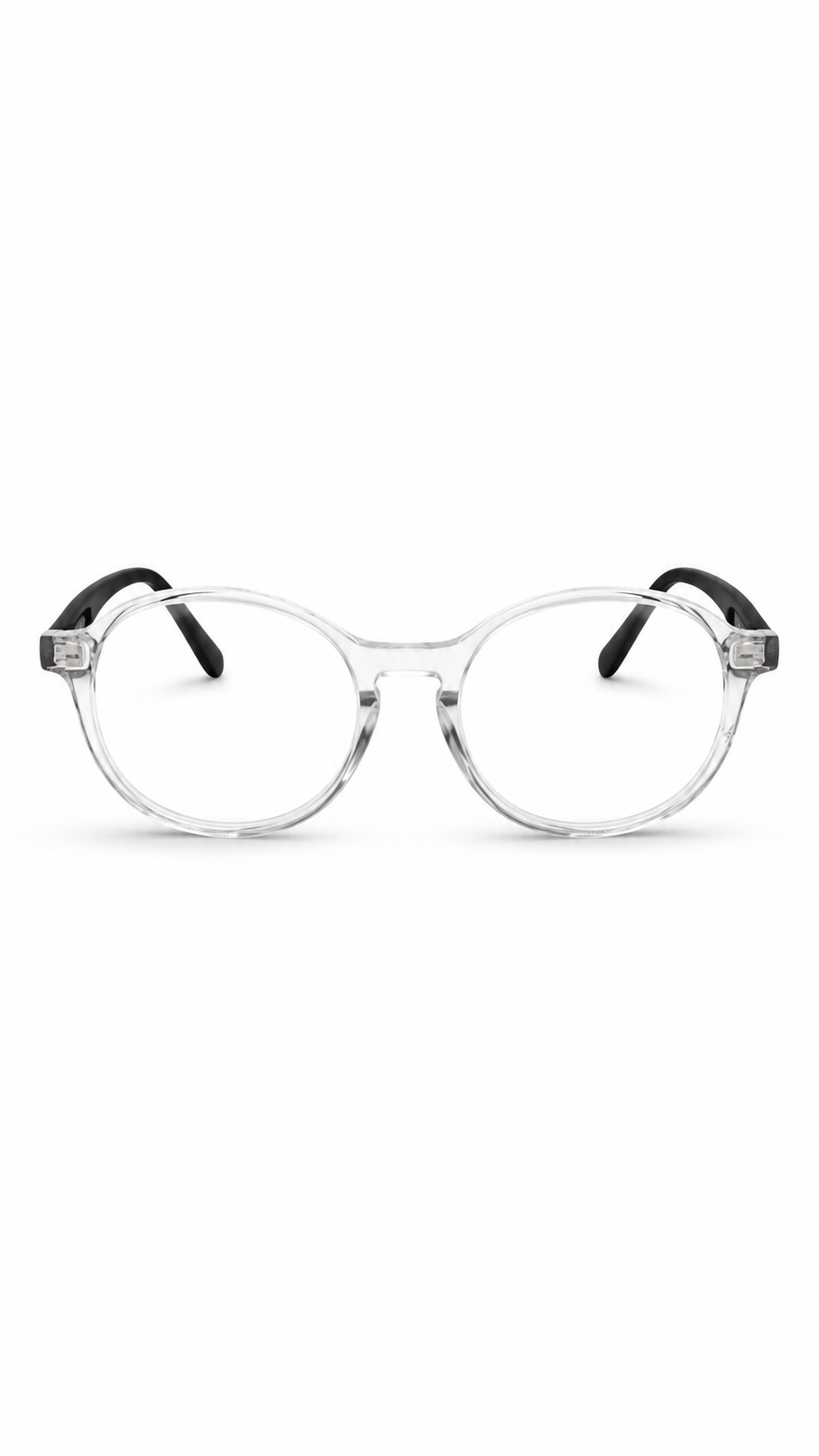 Clear Transparent Round Eyeglasses – Full Rim Optical Frames