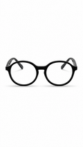 Black Round Eyeglasses – Classic Full-Rim Optical Frames