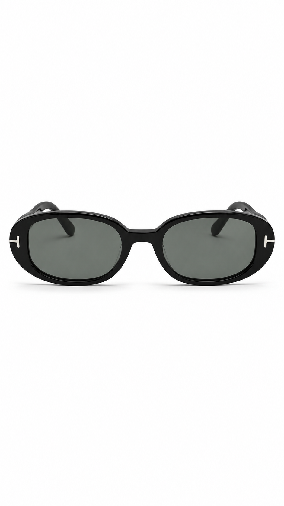 Tom Ford TF1364-K 01A Grey Oval Sunglasses – Classic Luxury Designer Eyewear