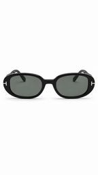 Tom Ford TF1364-K 01A Grey Oval Sunglasses – Classic Luxury Designer Eyewear