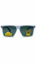 2113 Green Lens Sunglasses – Classic Square Frame UV Protection