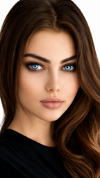 FreshKon Colors Fusion Glittering Blue Colored Contact Lenses