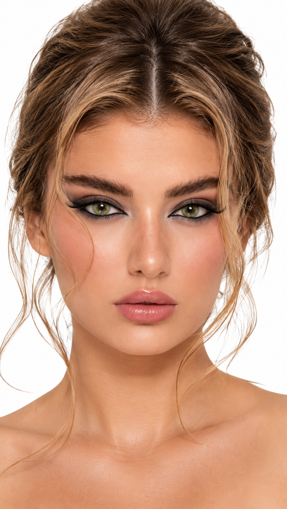 Bella Elite Sandy Green Colored Contact Lenses