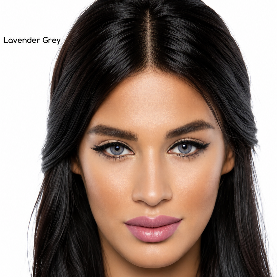 Bella Elite Lavender Grey Colored Contact Lenses