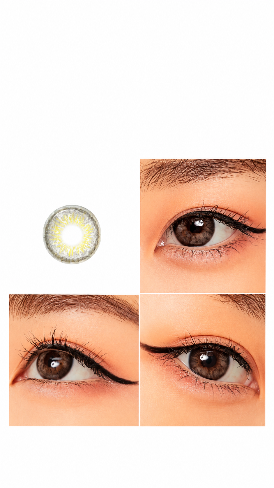 Magister Shadow Gray Colored Contact Lenses