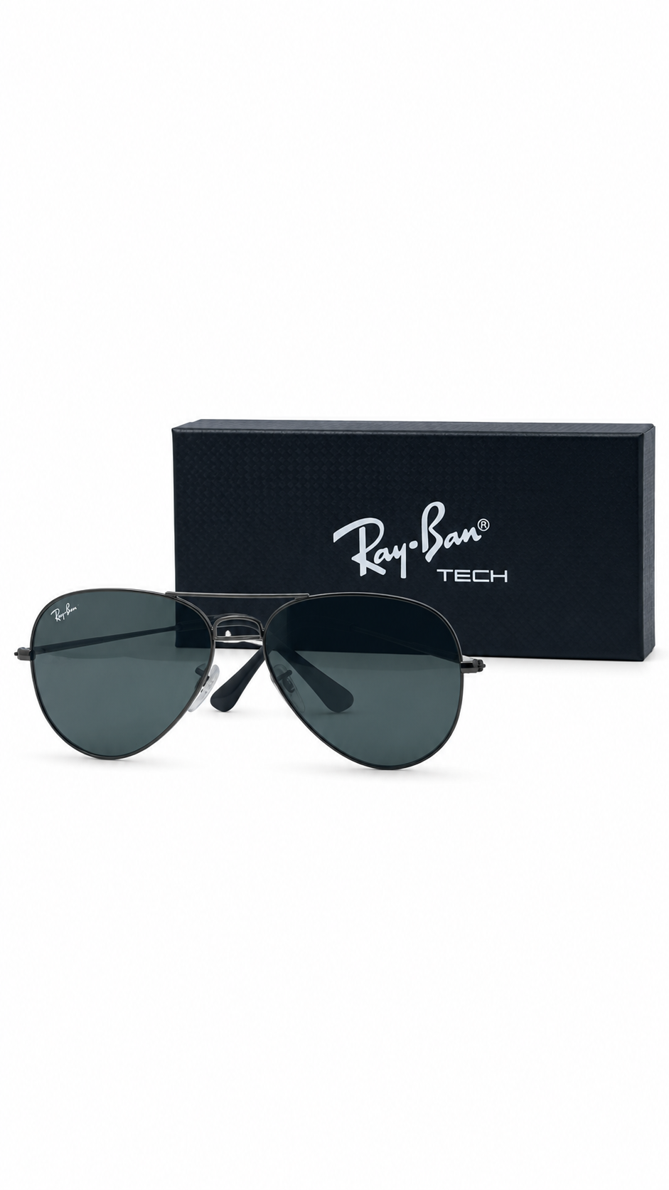 Ray-Ban RB3025 Premium Metal Aviator Sunglasses