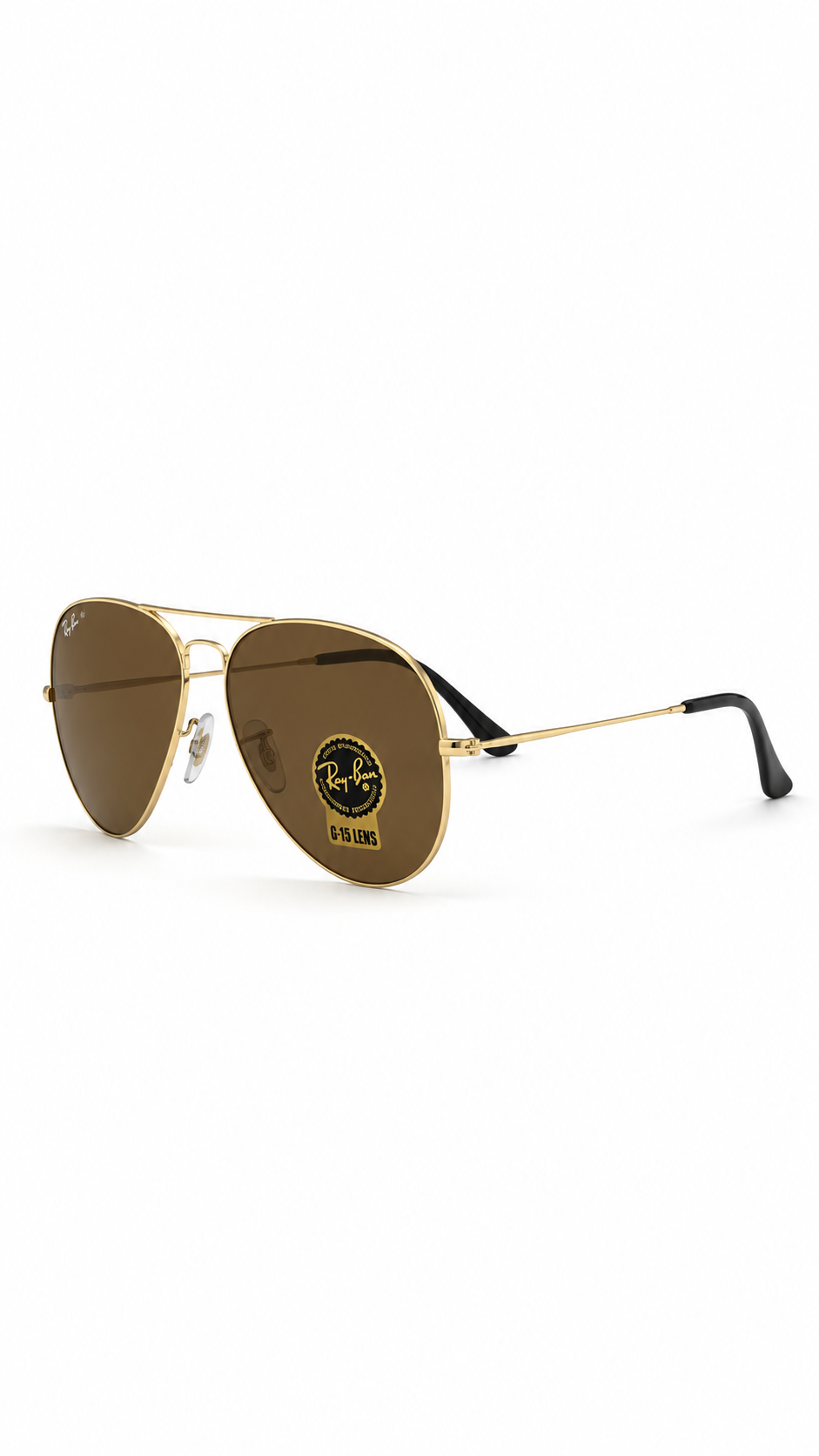 Ray-Ban RB3025 Aviator Large Metal Gold Sunglasses