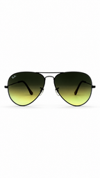 Ray-Ban RB3026 Aviator Large Metal Black Gradient Sunglasses UV-Ultra Violet