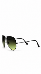 Ray-Ban RB3026 Aviator Large Metal Black Gradient Sunglasses UV-Ultra Violet