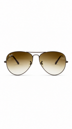 Ray-Ban Aviator Large Metal II Sunglasses (RB 3026 014/51 62mm) – Brown Gradient Lenses