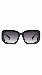 Gucci Interlocking G Rectangular Sunglasses – Black Frame / Grey Gradient Lenses (55-19-140)