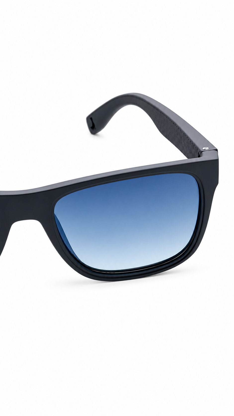 Lacoste  Matte Blue Sunglasses – Sky Blue Lenses (56-16-140)