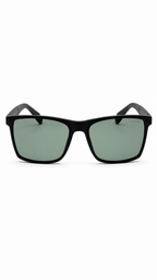 Lacoste Rectangular Matte Olive Sunglasses – Green Lenses (56-16-140)