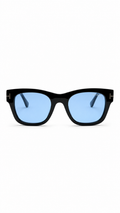 Tom Ford Emma-02 TF1314 01A Square Sunglasses – Black with Blue Lenses