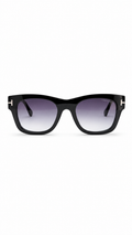 Tom Ford Emma-02 TF1314 01A Square Sunglasses – Black with Smoke Gradient Lenses