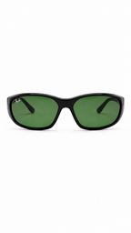 Ray-Ban RB 2016 Daddy-O 601 Black Sunglasses with G-15 Green Lenses