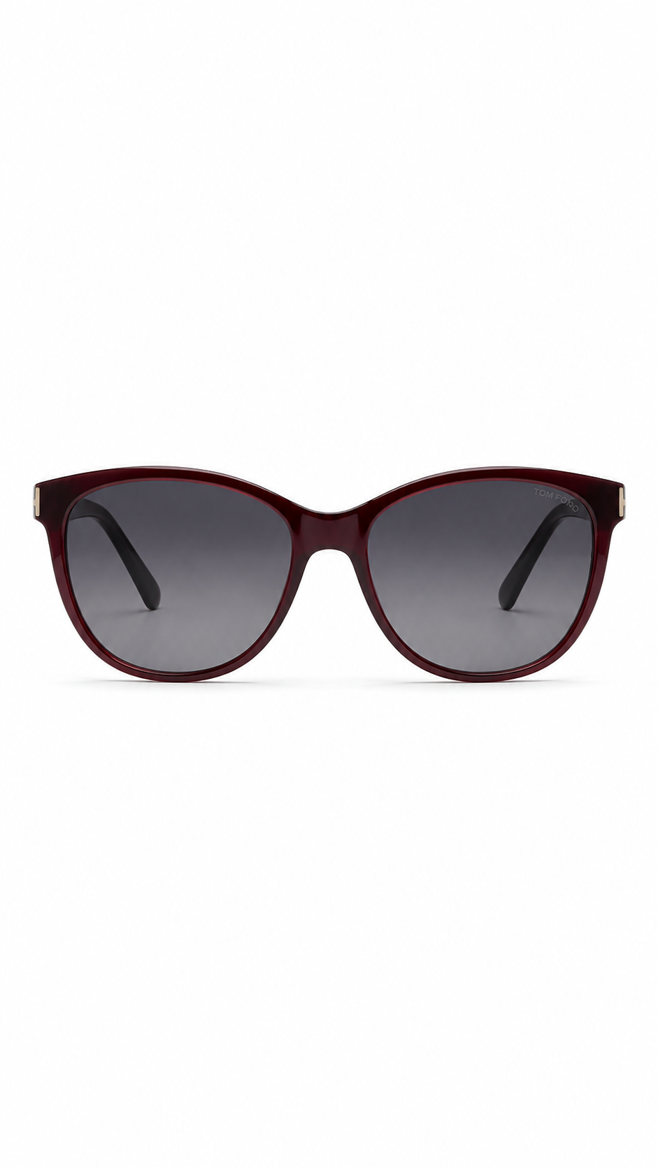 INVU Swiss Eyewear Translucent Burgundy Square Sunglasses