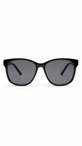 Gucci GG0417SK 001 Web Stripe Black Square Sunglasses (56mm)
