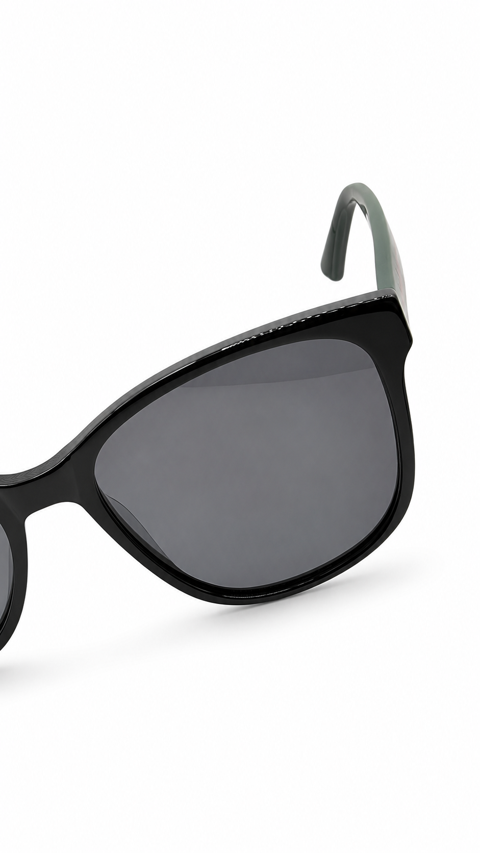 Gucci GG0417SK 001 Web Stripe Black Square Sunglasses (56mm)