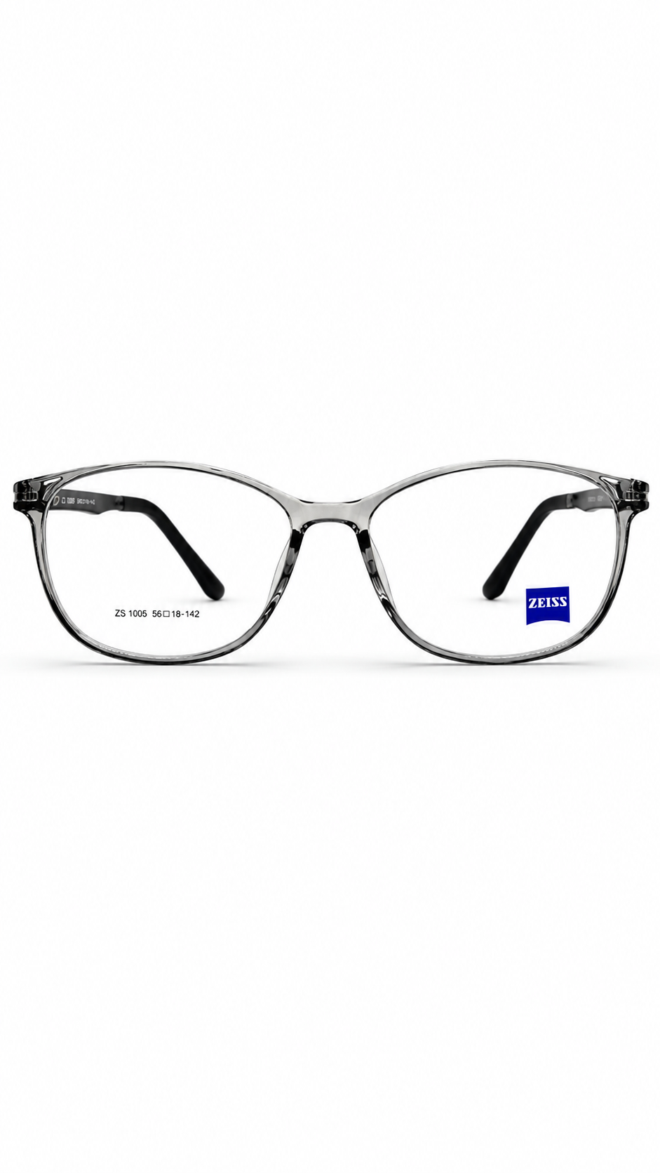 ZS 1005 Grey Crystal Optical Frame | Lightweight Everyday Eyewear