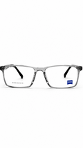 ZEISS ZS 1606 Translucent Grey Rectangular Eyeglass Frames