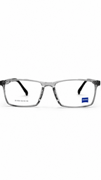 ZEISS ZS 1606 Translucent Grey Rectangular Eyeglass Frames