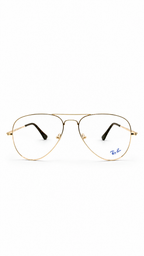 Ray-Ban Gold Aviator Eyeglass Frames – Classic Metal Pilot Optical Glasses
