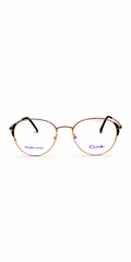 Clié Round Rose Gold Eyeglass Frames – Durable Phosphor Bronze Metal Eyewear
