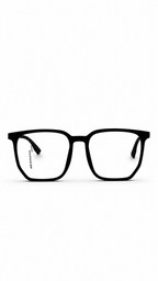 AKIKEMA Black Square Spectacles | Modern Oversized Acetate Frames Model 61818