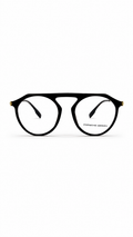 Porsche Design Black Aviator Optical Eyeglass Frame – Modern Full-Rim