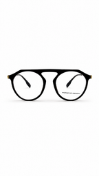 Porsche Design Black Aviator Optical Eyeglass Frame – Modern Full-Rim