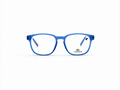 Lacoste Blue Round Optical Eyeglass Frame – Lightweight Full-Rim