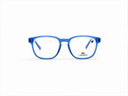 Lacoste Blue Round Optical Eyeglass Frame – Lightweight Full-Rim