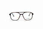 Emporio Armani Brown Aviator Optical Eyeglass Frame – Premium Full-Rim