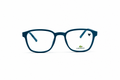 Lacoste Matte Blue Square Optical Eyeglass Frame – Lightweight Full-Rim