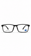 ZS 1005 Full-Rim Rectangular Eyeglass Frame – Black | Lightweight Optical Glasses