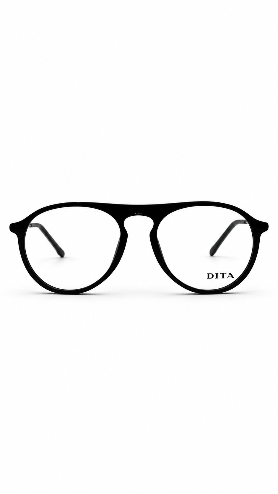 DITA Classic Round Black Full-Rim Optical Frame