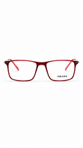 Prada Premium Red Full-Rim Optical Frame