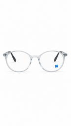 ZEISS Crystal Clear Round Eyeglass Frame for Men