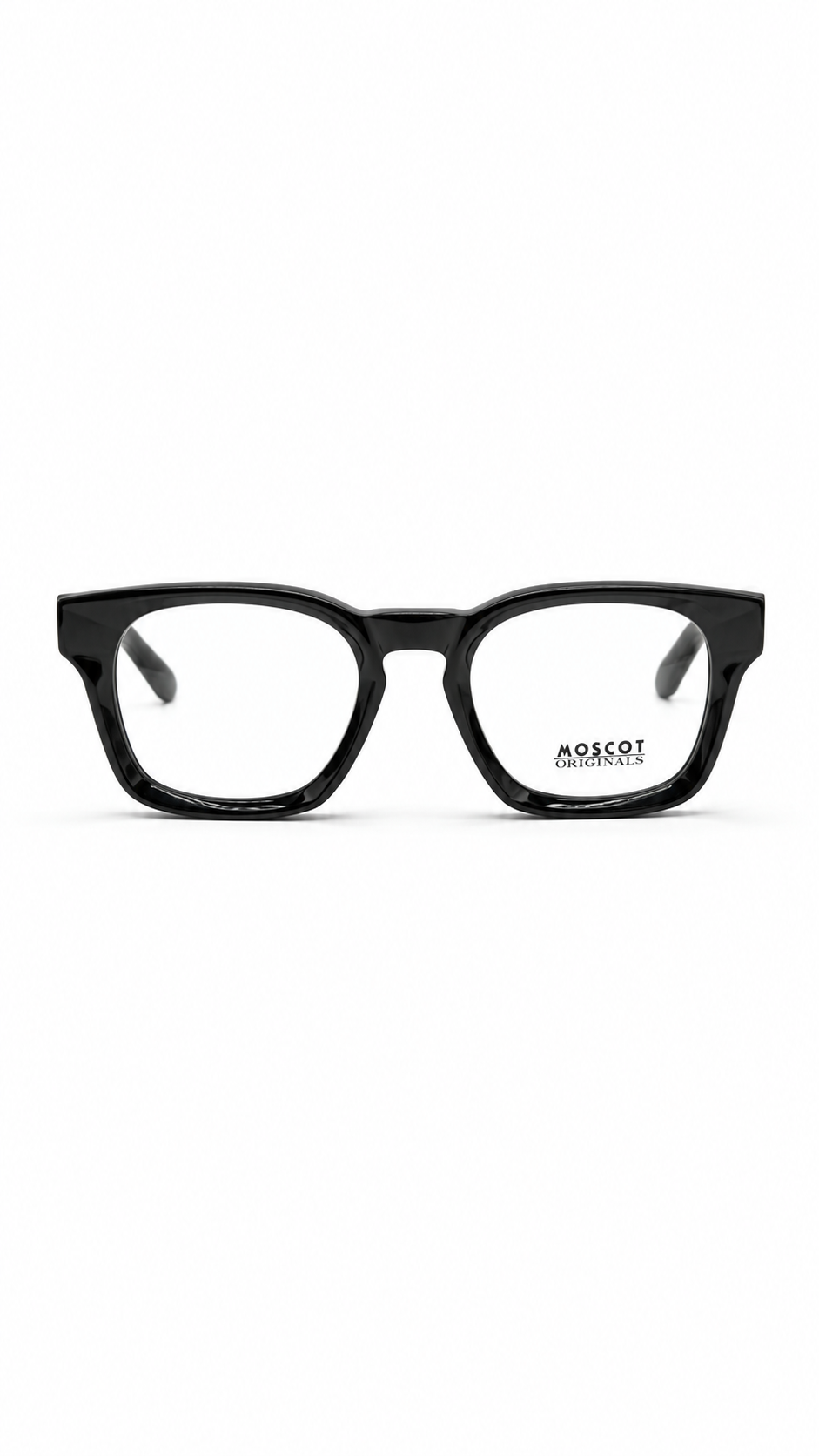 MOSCOT Originals Premium Black Full-Rim Optical Frame